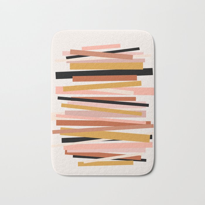 Linear stack Bath Mat Gallery Image 1