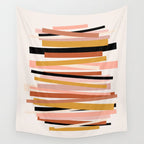 Linear stack Wall Tapestry Gallery Image 4