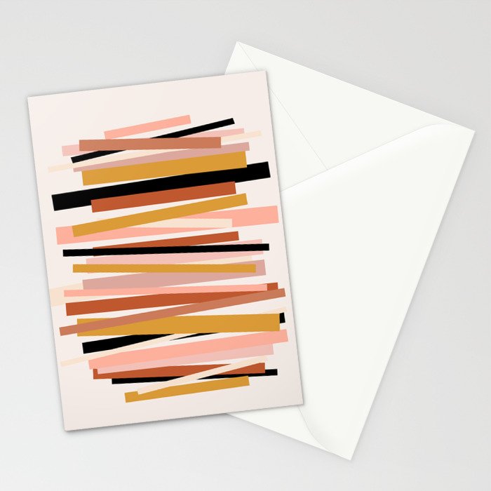 Linear stack Stationery Card Gallery Image 2