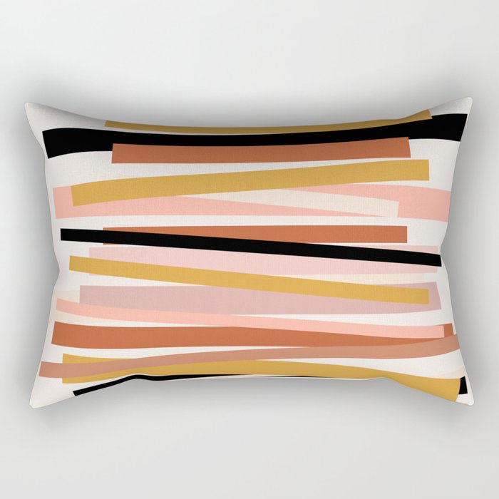 Linear stack Rectangular Pillow Gallery Image 2