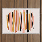 Linear stack Outdoor Rug Gallery Image 1