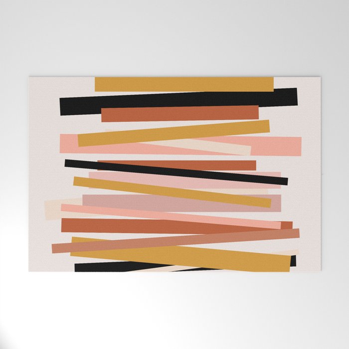 Linear stack Welcome Mat Gallery Image 1