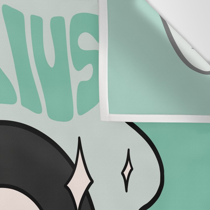 Aquarius Magic 8 Ball Wall Tapestry Gallery Image 3