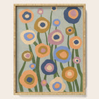 Evening flowers Serving Tray Gallery Image 1