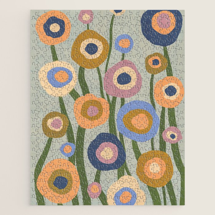 Evening flowers Jigsaw Puzzle Gallery Image 1
