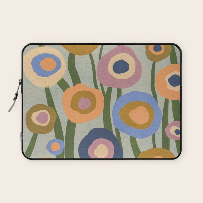 Evening flowers Laptop Sleeve Gallery Image 1