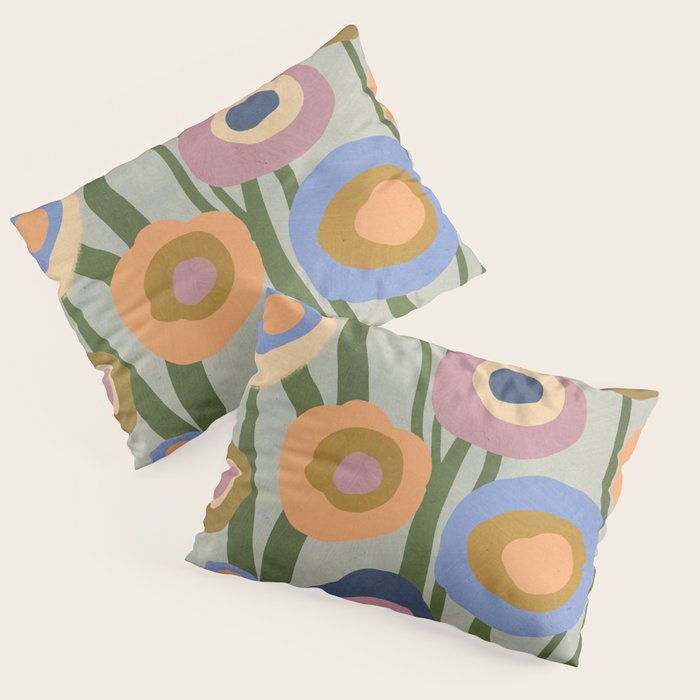 Evening flowers Pillow Sham Gallery Image 3