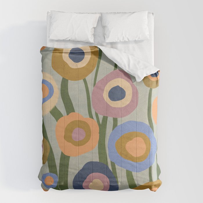 Evening flowers Comforter Gallery Image 1