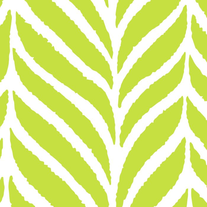 Palm Leaves Pattern Chartreuse Green Coffee Mug Gallery Image 2