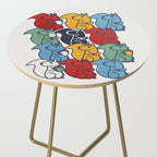 Colorful Squirrels Side Table Gallery Image 2
