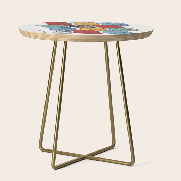 Colorful Squirrels Side Table Gallery Image 1