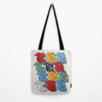 Colorful Squirrels Tote Bag Gallery Image 2