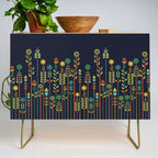 Overgrown flowers Credenza Gallery Image 1