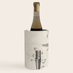 Golf Tee Patent - Golfing Tee Art - Antique Wine Chiller Gallery Image 2