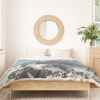 Sifted Summit - Snow Sugar on Mountain Peak Duvet Cover Gallery Image 3