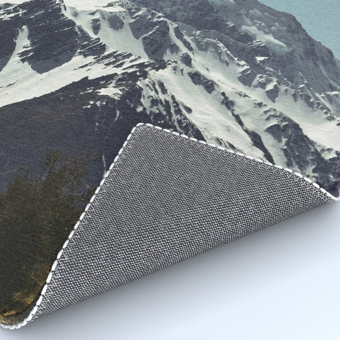 Sifted Summit - Snow Sugar on Mountain Peak Rug Gallery Image 4