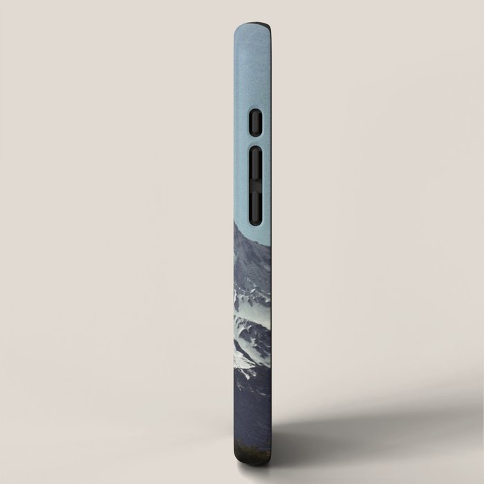 Sifted Summit - Snow Sugar on Mountain Peak iPhone Case Gallery Image 2
