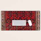Baluch Khorasan Persian  Antique Rug Print Desk Mat Gallery Image 1