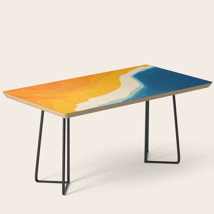 Seascape aerial view Coffee Table Gallery Image 1