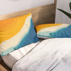 Seascape aerial view Pillow Sham Gallery Image 2