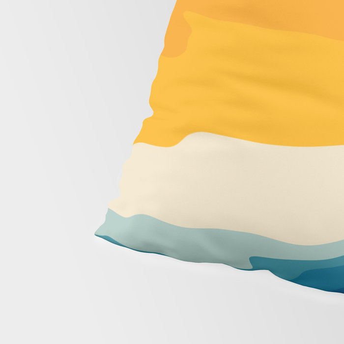 Seascape aerial view Pillow Sham Gallery Image 4