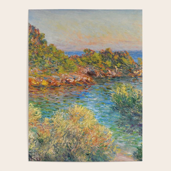 Claude Monet "Landscape near Montecarlo" Poster Gallery Image 4