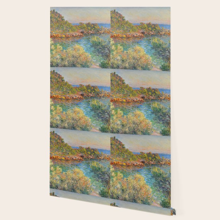 Claude Monet "Landscape near Montecarlo" Wallpaper Gallery Image 2