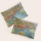 Claude Monet "Landscape near Montecarlo" Pillow Sham Gallery Image 3