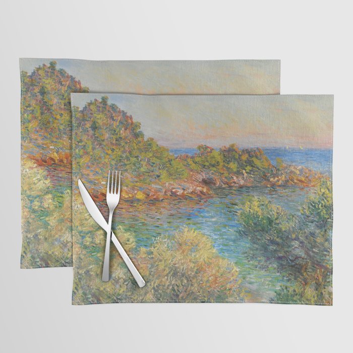 Claude Monet "Landscape near Montecarlo" Placemat Gallery Image 1