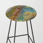 Claude Monet "Landscape near Montecarlo" Stool Gallery Image 2