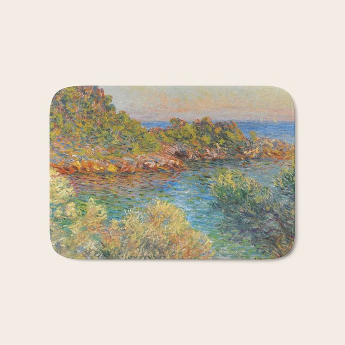 Claude Monet "Landscape near Montecarlo" Bath Mat Gallery Image 1