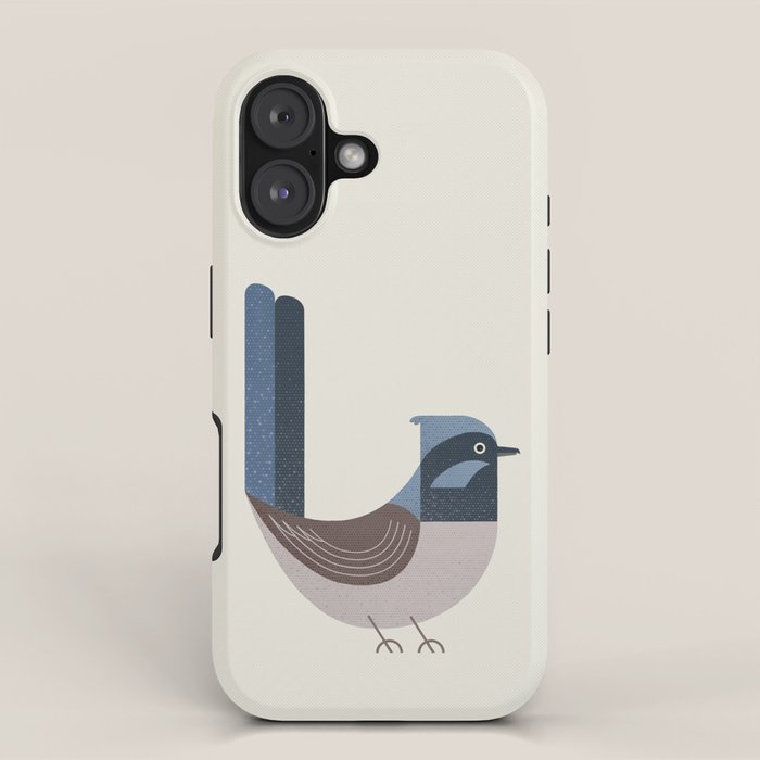 Whimsy Superb Fairywren iPhone Case Gallery Image 1