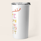 Hope Rudolph Eats The Naughty List Travel Mug Gallery Image 2