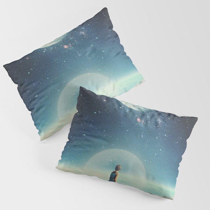 Somewhere between Sometime & Eternity Pillow Sham Gallery Image 3