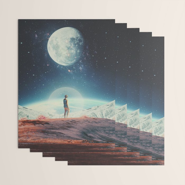 Somewhere between Sometime & Eternity Wrapping Paper Gallery Image 3