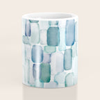 Sea Glass Watercolor Coffee Mug Gallery Image 4