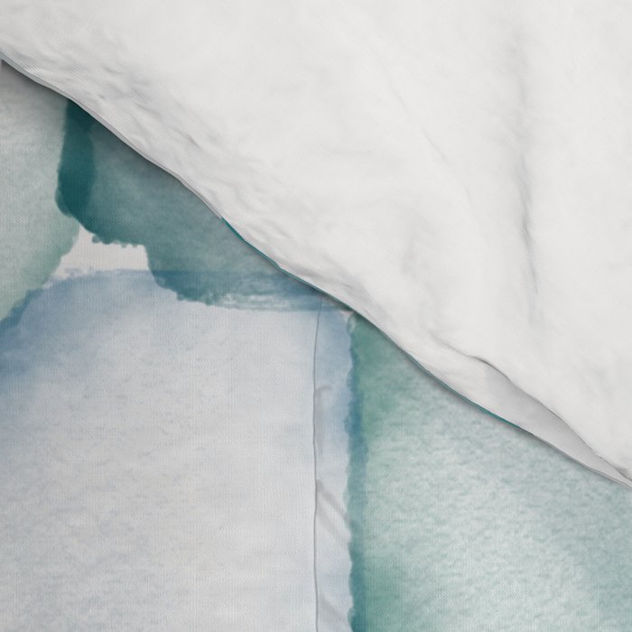 Sea Glass Watercolor Comforter Gallery Image 4
