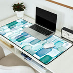 Sea Glass Watercolor Desk Mat Gallery Image 2