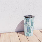 Sea Glass Watercolor Travel Mug Gallery Image 4
