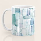 Sea Glass Watercolor Coffee Mug Gallery Image 3