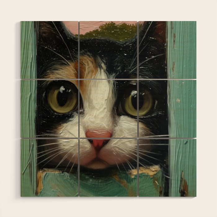 Peeping Wood Wall Art Gallery Image 1