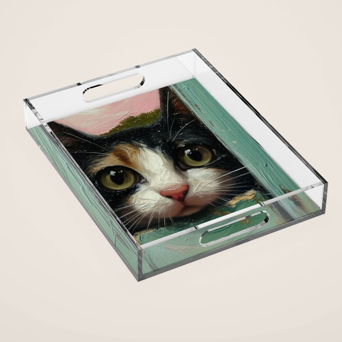 Peeping Acrylic Tray Gallery Image 1