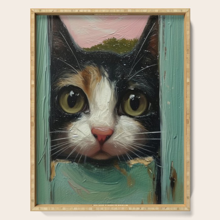 Peeping Serving Tray Gallery Image 1