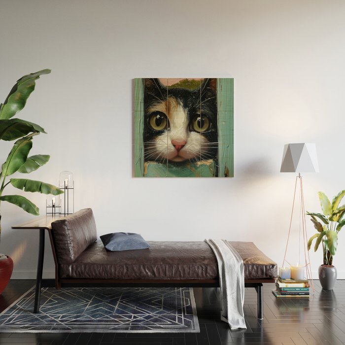 Peeping Wood Wall Art Gallery Image 2