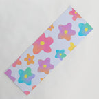 Flower market neon Yoga Mat Gallery Image 1