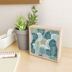 Forest Woodland Trees, Green, Floral Prints Mini Art Print Gallery Image 2