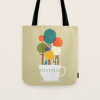 Life in a cup Tote Bag Gallery Image 1