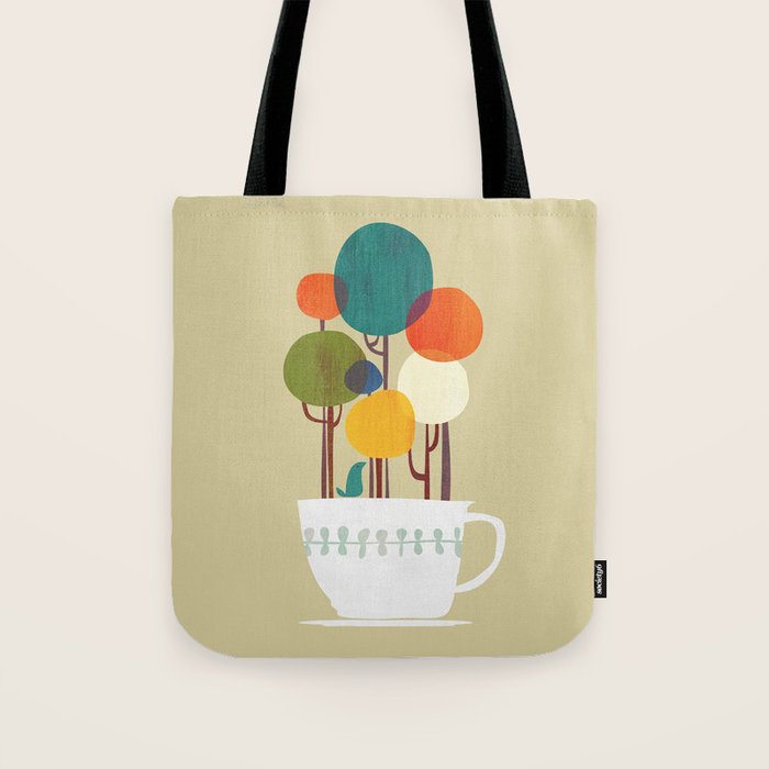 Life in a cup Tote Bag Gallery Image 1