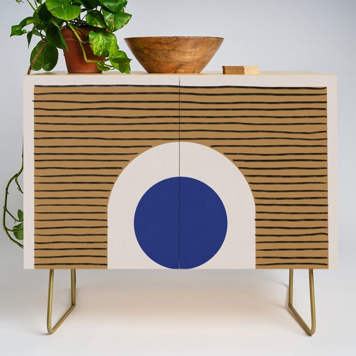Blue Circle #1 Credenza Gallery Image 1