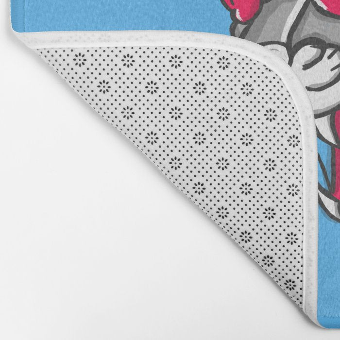 Panther Flame Bath Mat Gallery Image 2